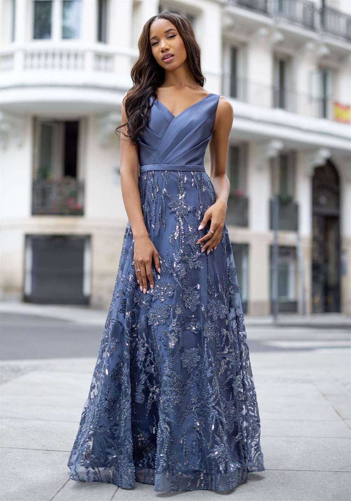 Vestido de Fiesta Christian Koehlert 1151 - Imagen 3