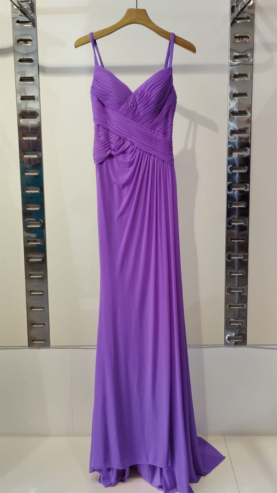 VESTIDO DE FIESTA CORTE SIRENA F8047 - Imagen 2