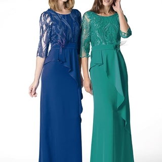 Vestido de Fiesta Creaciones Carfi 25920 - Imagen 1