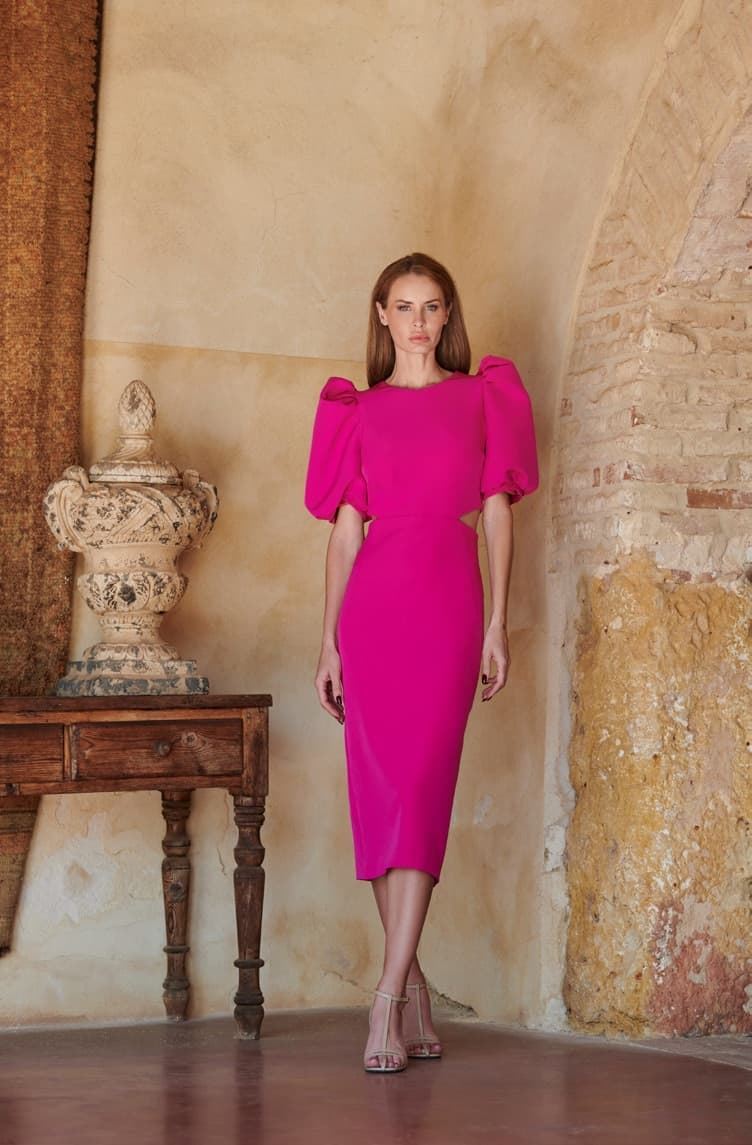 VESTIDO DE FIESTA DANIELLA BY NURIBEL 579 - Imagen 1