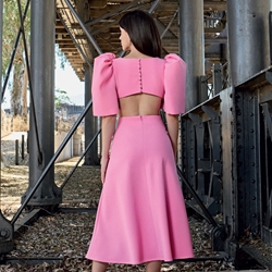 VESTIDO DE FIESTA DANIELLA BY NURIBEL 818 - Imagen 2