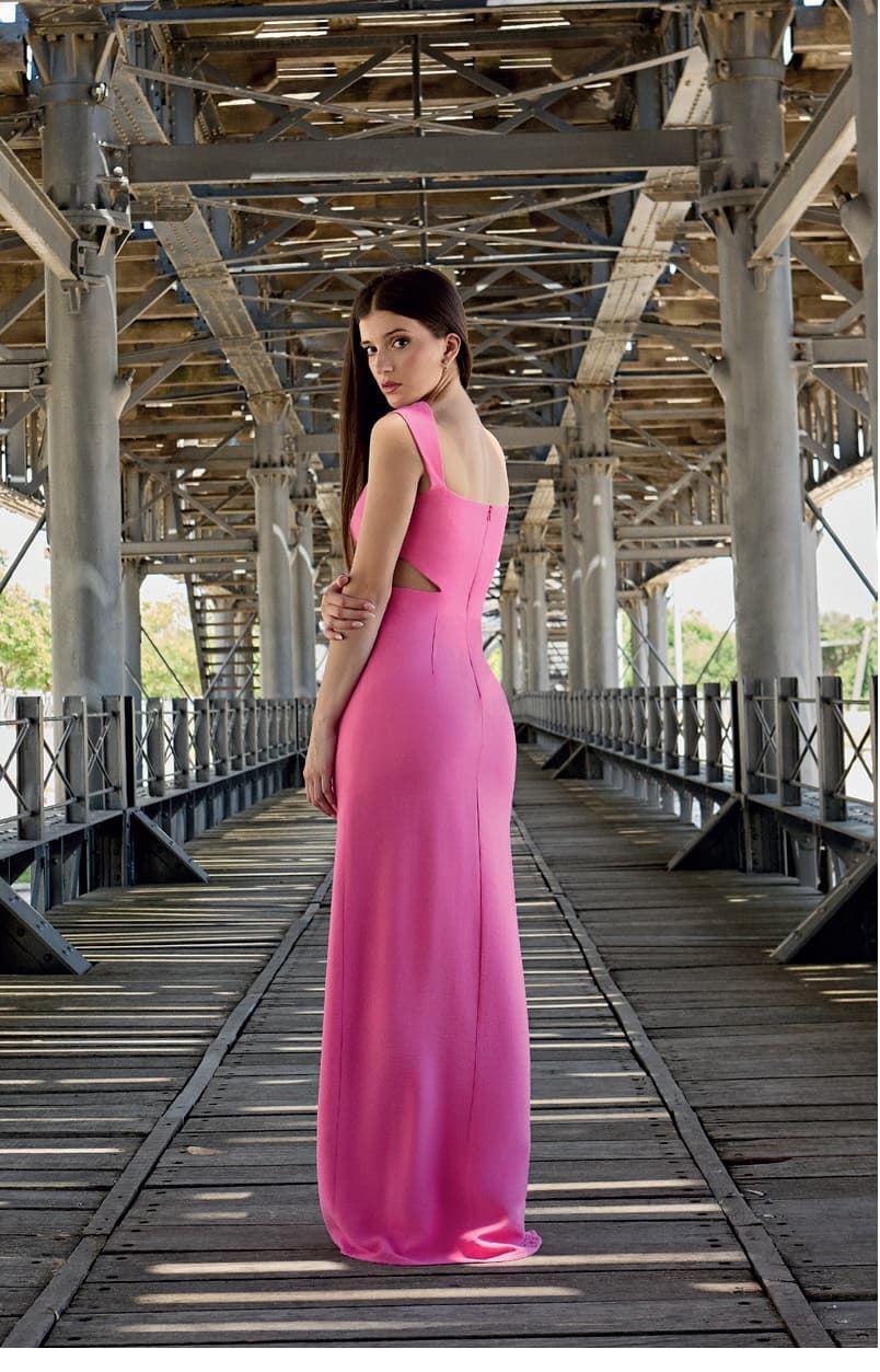 VESTIDO DE FIESTA DANIELLA BY NURIBEL 822 - Imagen 2