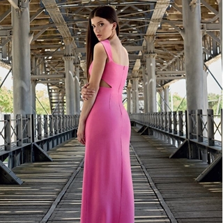 VESTIDO DE FIESTA DANIELLA BY NURIBEL 822 - Imagen 2