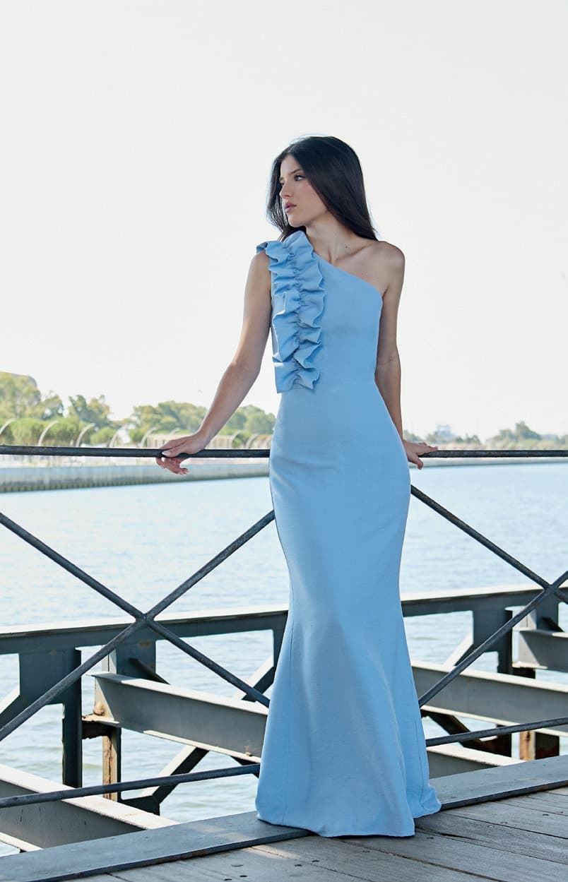 VESTIDO DE FIESTA DANIELLA BY NURIBEL 825 - Imagen 1