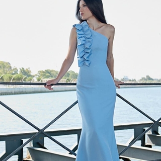 VESTIDO DE FIESTA DANIELLA BY NURIBEL 825 - Imagen 1