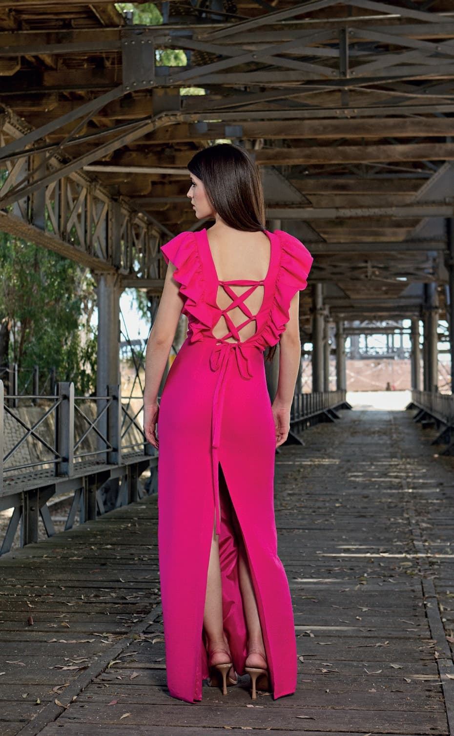 VESTIDO DE FIESTA DANIELLA BY NURIBEL 828 - Imagen 2