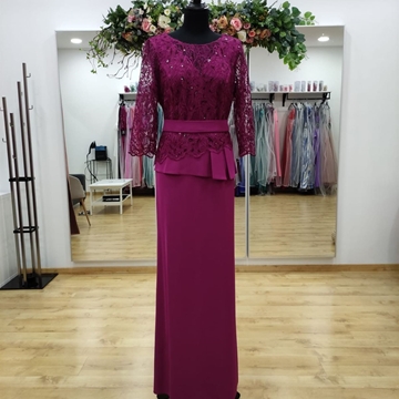 Vestido de Fiesta de Creaciones Carfi 9519 - Imagen 2