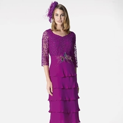 Vestido de fiesta de Creaciones Carfi Modelo 26924 - Imagen 1