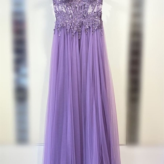 VESTIDO DE FIESTA DE TUL 9232 - Imagen 2