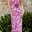 VESTIDO DE FIESTA ESTAMPADO JUAN MARCOS 2953 - Imagen 1