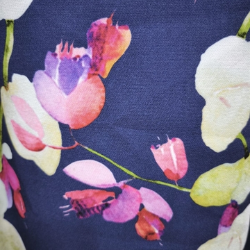 VESTIDO DE FIESTA ESTAMPADO JUAN MARCOS 2953 - Imagen 2