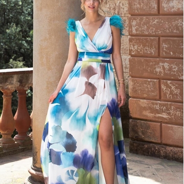 VESTIDO DE FIESTA GALICIA JUAN MARCOS 2910 - Imagen 1