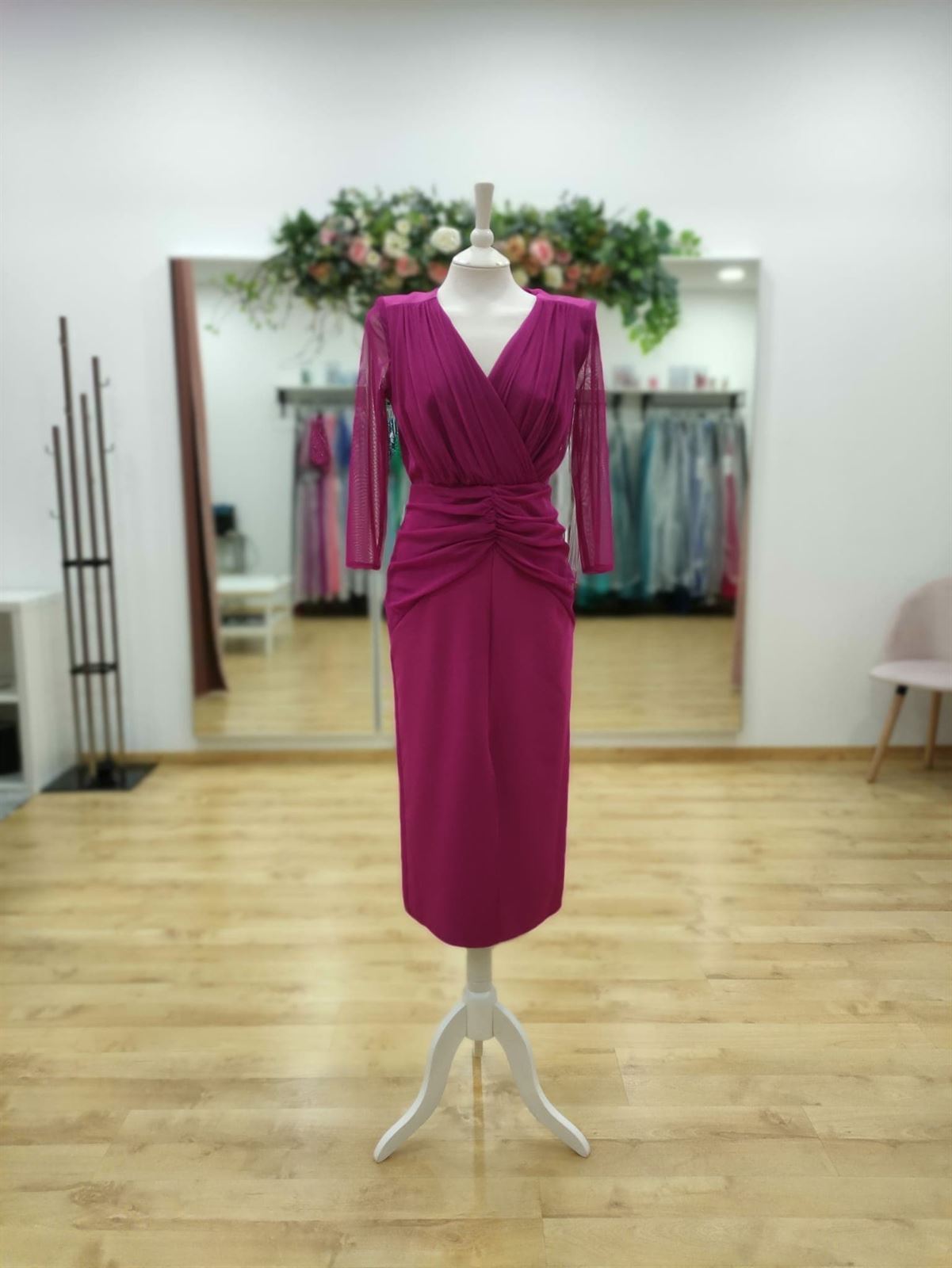 VESTIDO DE FIESTA JUAN MARCOS 2889 - Imagen 3