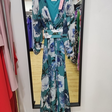 VESTIDO DE FIESTA  JUAN MARCOS 2973 - Imagen 2