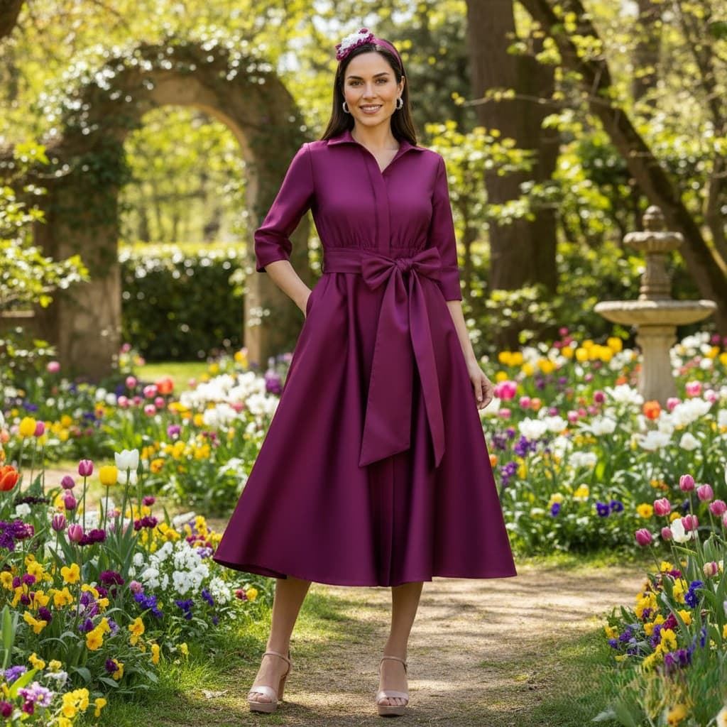 VESTIDO  DE FIESTA JUAN MARCOS 3011 - Imagen 1