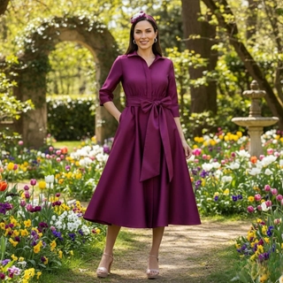 VESTIDO  DE FIESTA JUAN MARCOS 3011 - Imagen 1