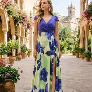 VESTIDO DE FIESTA  JUAN MARCOS - Imagen 1