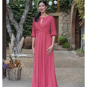 VESTIDO DE FIESTA LARGO COKER MODA 4065 - Imagen 1