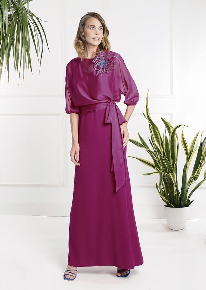 Vestido de Fiesta Largo Creaciones Carfi 263493 - Imagen 1