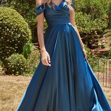 VESTIDO DE FIESTA LARGO MARINA 2346 - Imagen 1