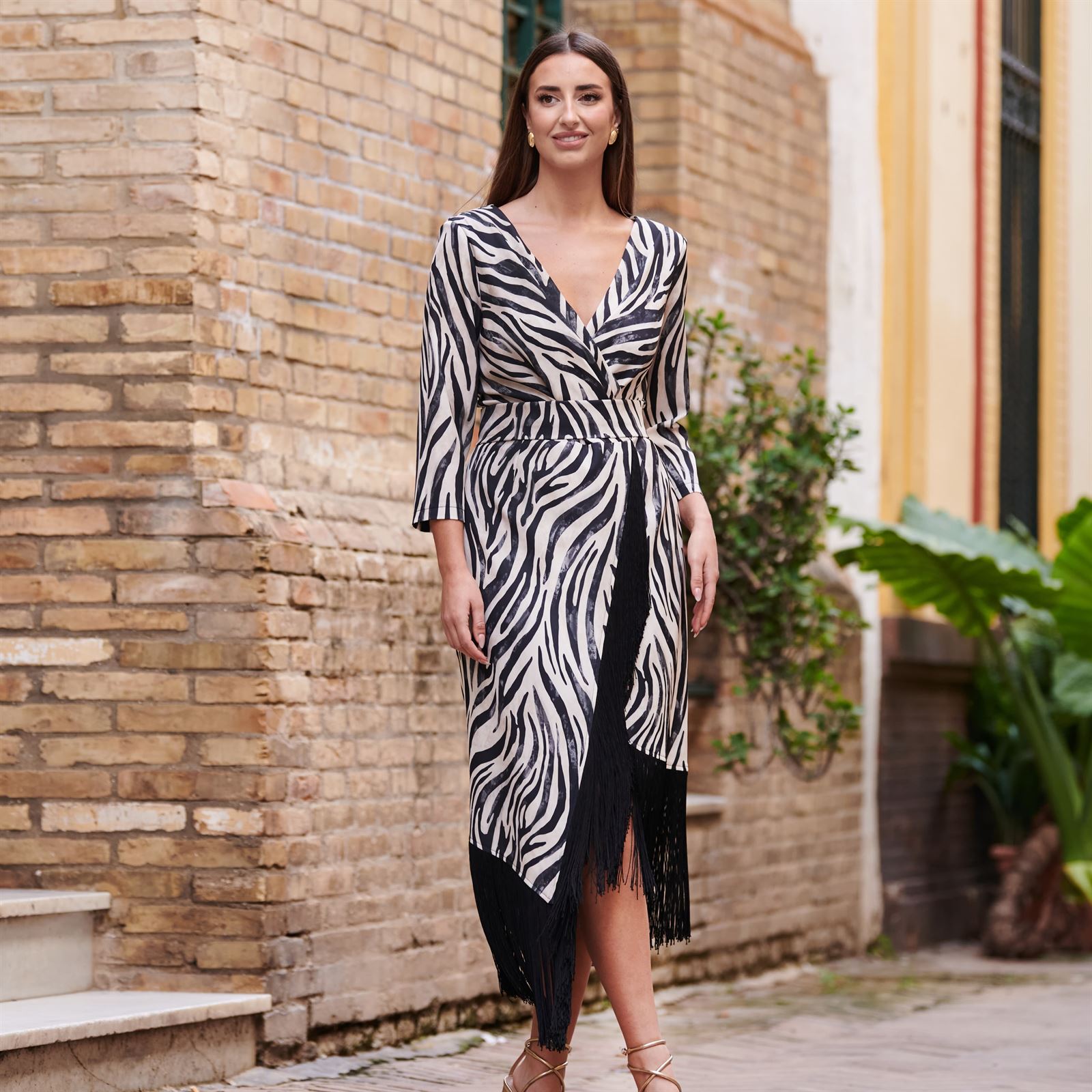 VESTIDO DE FIESTA LOLA LUNARES 1806 - Imagen 1