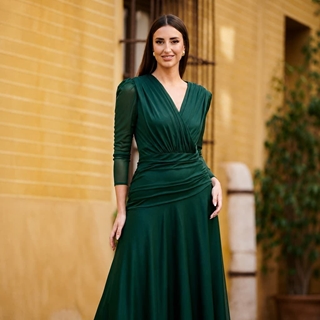 VESTIDO DE FIESTA LOLA LUNARES 1809 - Imagen 1
