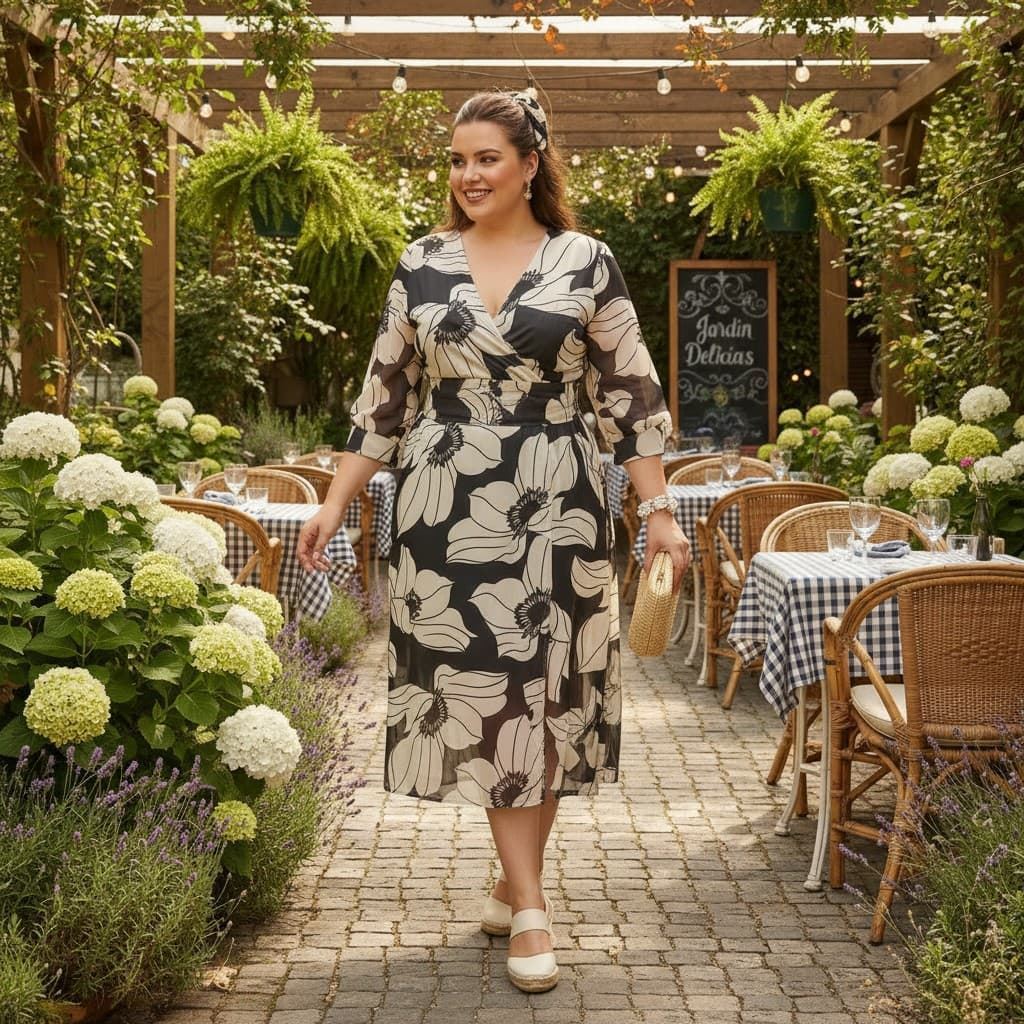 VESTIDO DE FIESTA LOLA LUNARES 9802 - Imagen 1