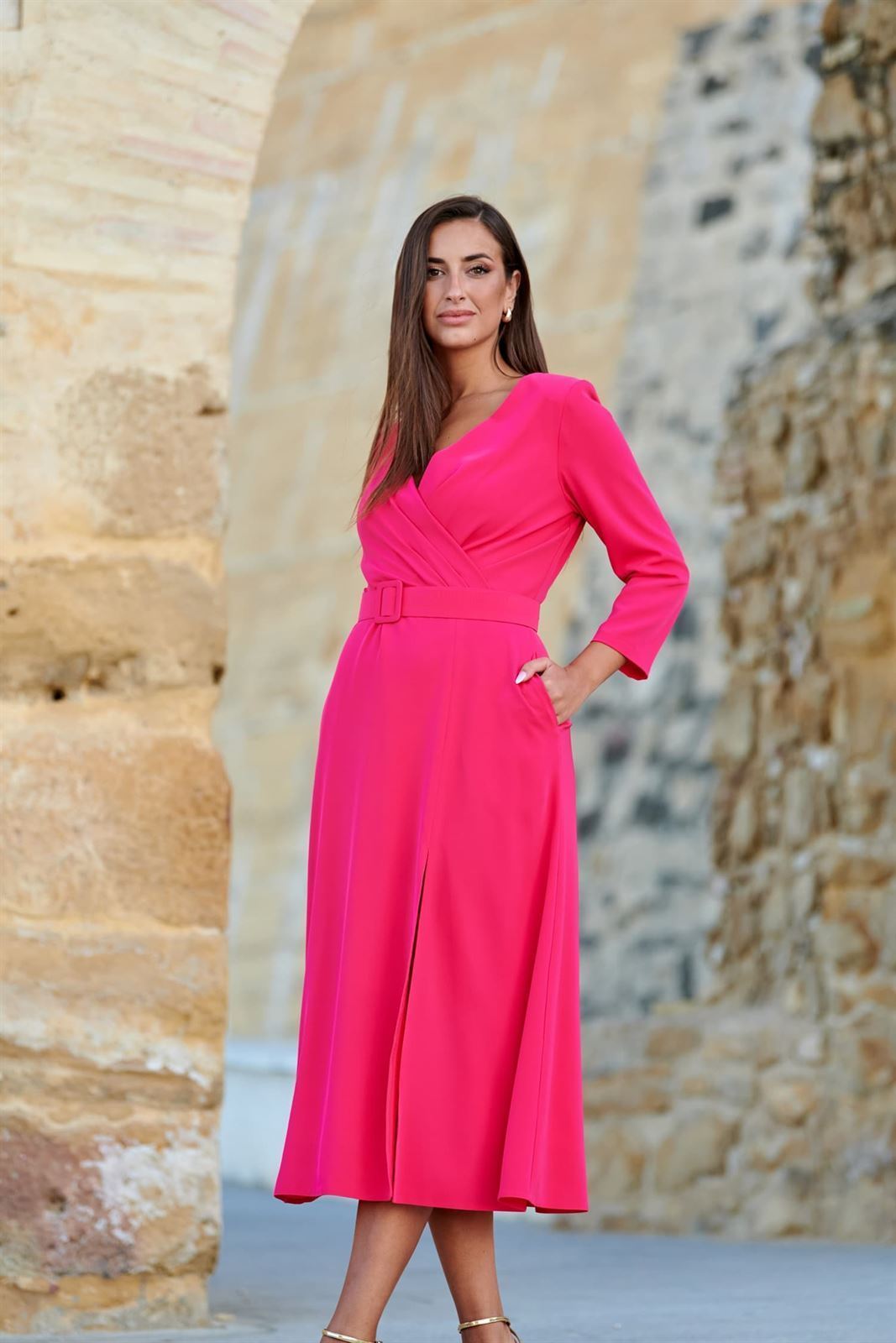 VESTIDO DE FIESTA LOLA LUNARES 9811 - Imagen 2