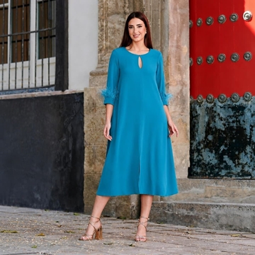 VESTIDO DE FIESTA LOLA LUNARES VERONA 1800 - Imagen 1