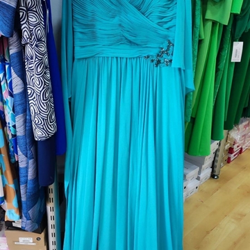 VESTIDO DE FIESTA MADRINA CARLA RUIZ 51525 - Imagen 2