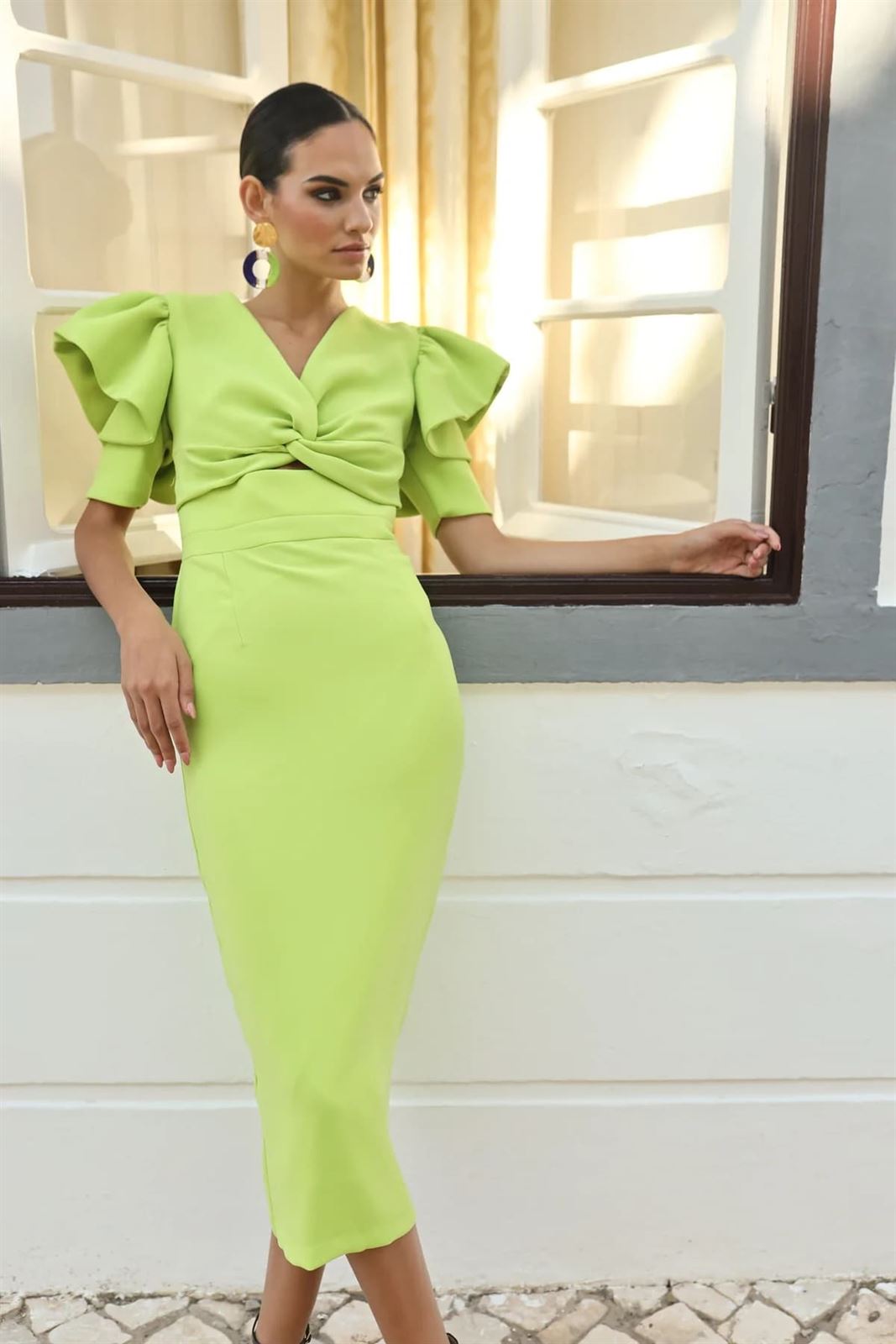 VESTIDO DE FIESTA MAGNOLIA KOBUS ALIN - Imagen 1