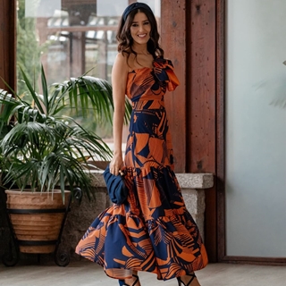 VESTIDO DE FIESTA MAGNOLIA KOBUS CURRAMBA - Imagen 2
