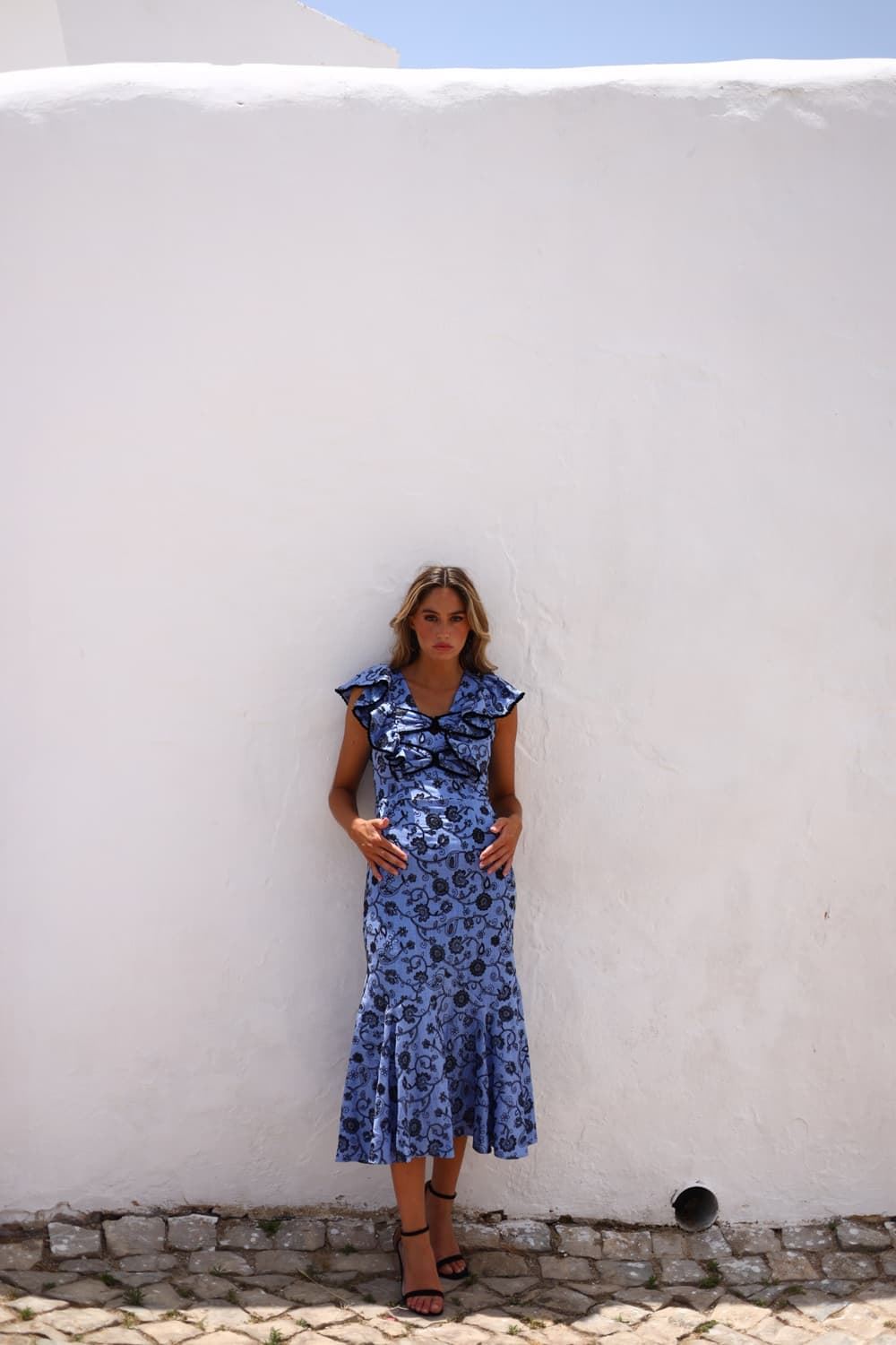 VESTIDO DE FIESTA MAGNOLIA KOBUS DORADO - Imagen 2