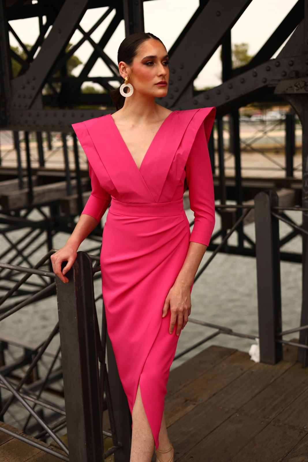 VESTIDO DE FIESTA MAGNOLIA KOBUS MELGAR - Imagen 1