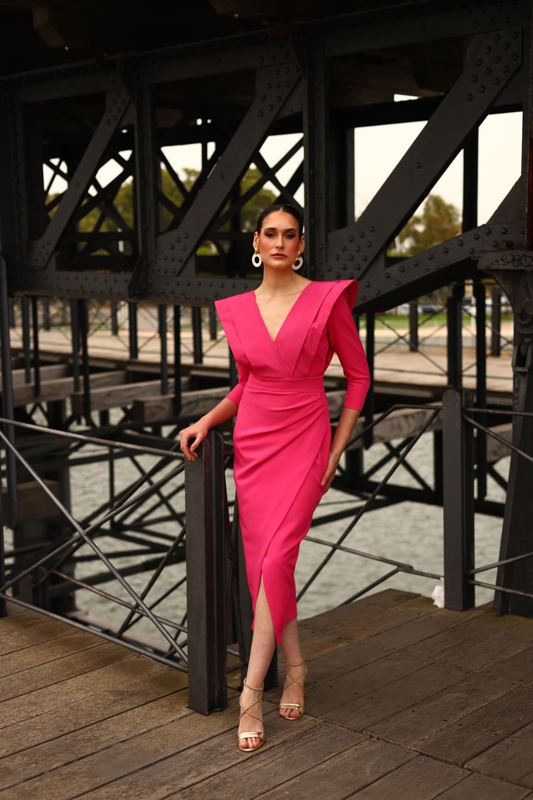 VESTIDO DE FIESTA MAGNOLIA KOBUS MELGAR - Imagen 2