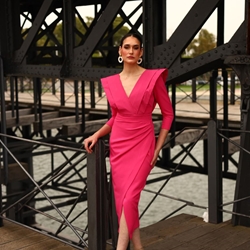 VESTIDO DE FIESTA MAGNOLIA KOBUS MELGAR - Imagen 2