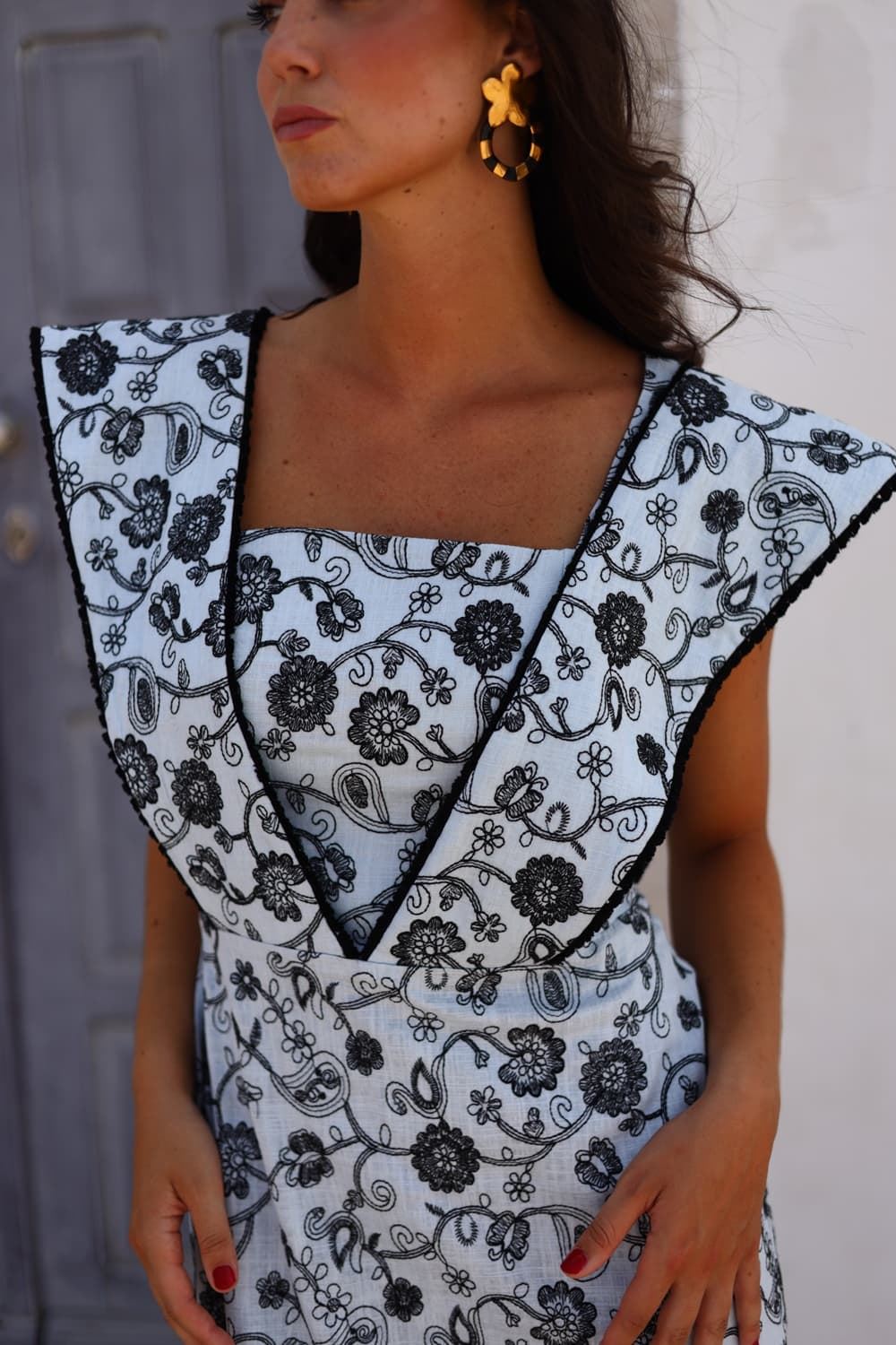 VESTIDO DE FIESTA MAGNOLIA KOBUS NECHI - Imagen 1