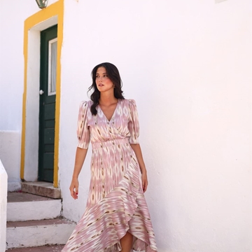 VESTIDO DE FIESTA MAGNOLIA KOBUS OTÚN - Imagen 1