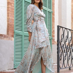 VESTIDO DE FIESTA MARIQUITA TRASQUILÁ ZAHARA - Imagen 1