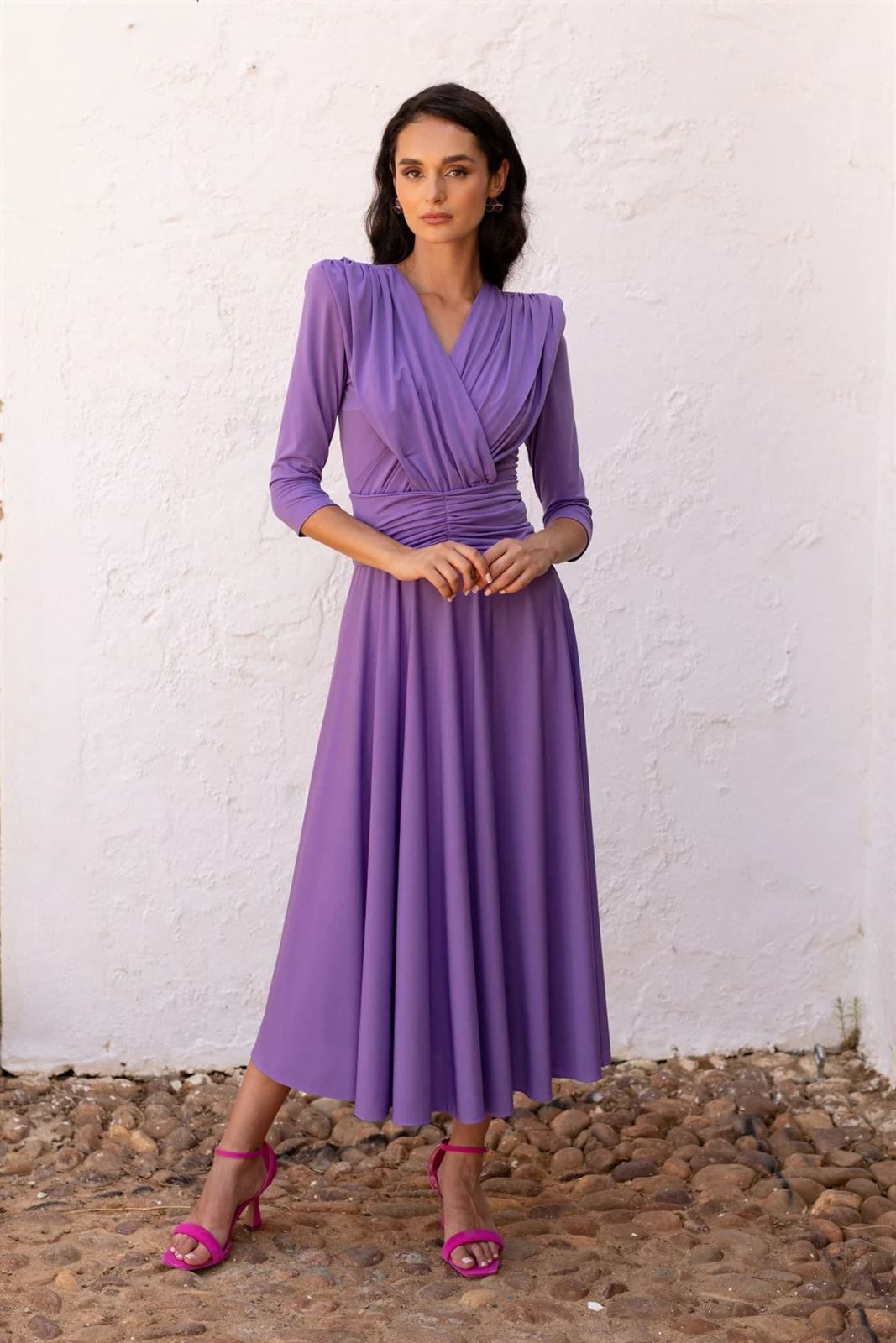 VESTIDO DE FIESTA MERYFOR PERLA - Imagen 1