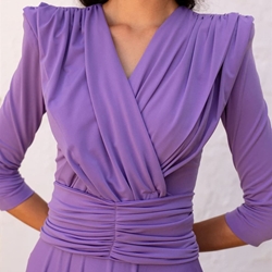 VESTIDO DE FIESTA MERYFOR PERLA - Imagen 2