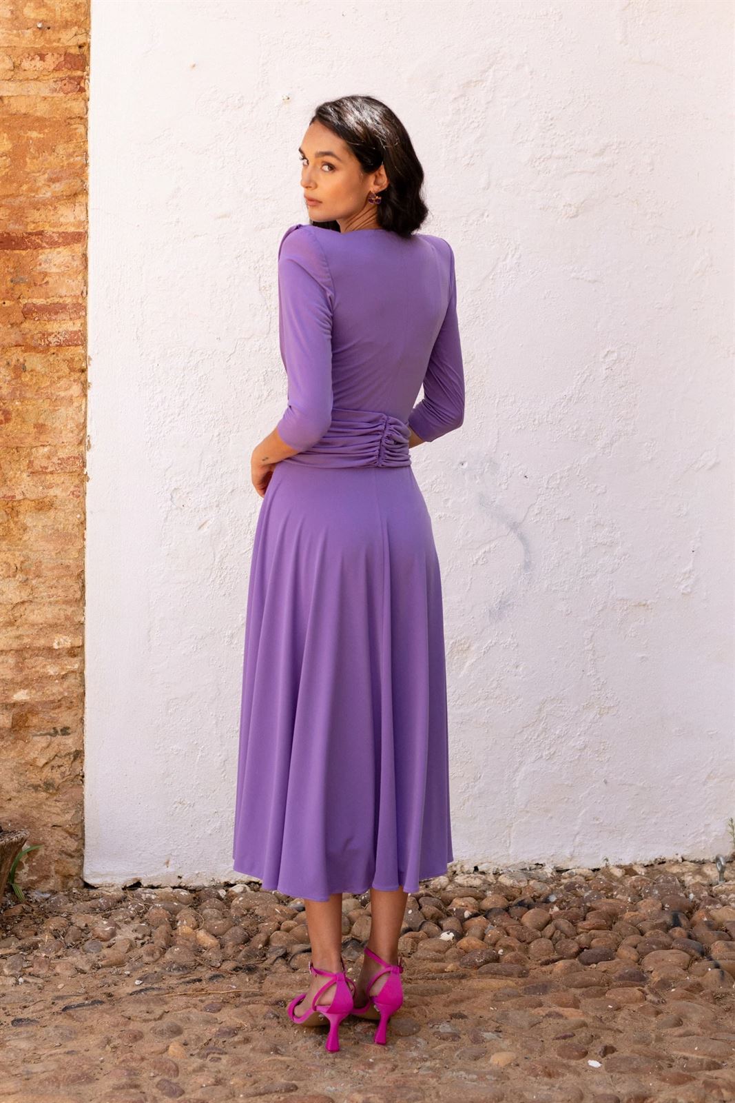 VESTIDO DE FIESTA MERYFOR PERLA - Imagen 4