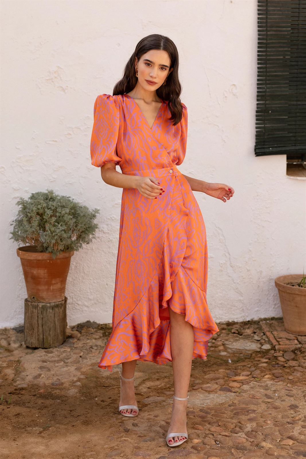 VESTIDO DE FIESTA MERYFOR VITTORIA - Imagen 1