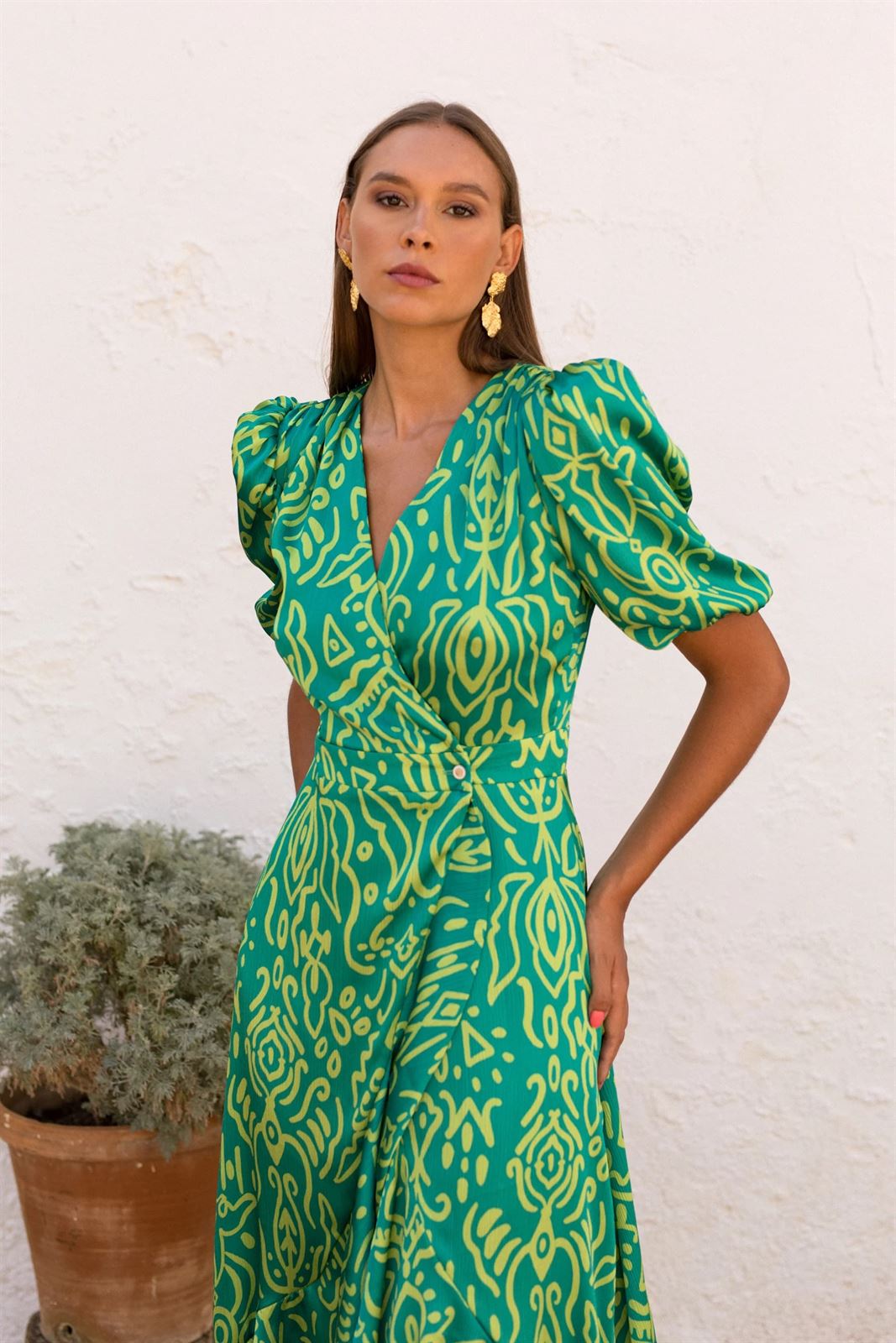 VESTIDO DE FIESTA MERYFOR VITTORIA - Imagen 3