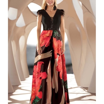 VESTIDO DE FIESTA NATI JIMENEZ 702 - Imagen 2