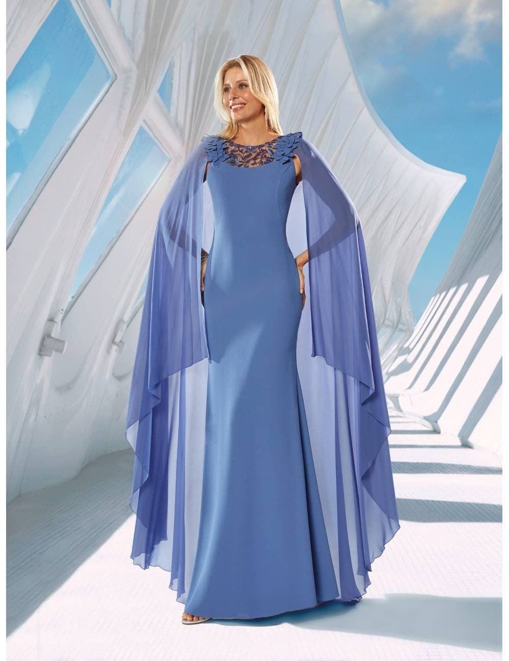 VESTIDO DE FIESTA NATI JIMENEZ 802 - Imagen 1