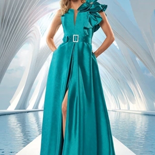 VESTIDO DE FIESTA NATI JIMENEZ 803 - Imagen 2