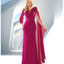 VESTIDO DE FIESTA NATI JIMENEZ 806 - Imagen 1