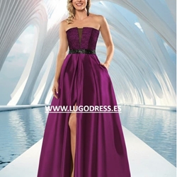 VESTIDO DE FIESTA NATI JIMENEZ 826-827 - Imagen 1