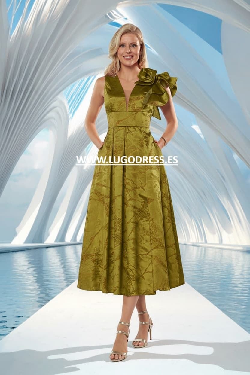 VESTIDO DE FIESTA NATI JIMENEZ 835 - Imagen 1